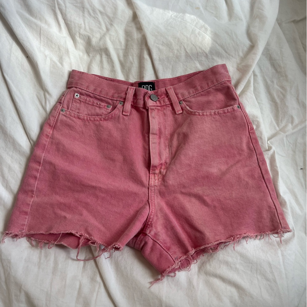 BDG Pink Jean Shorts for Women